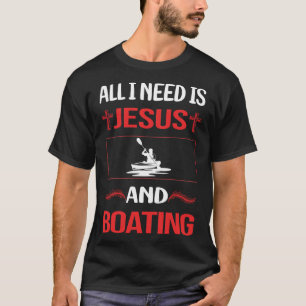 T-shirt Funny Jesus Boating