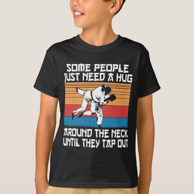 T-shirt Funny Judo Jiu Jitsu Humour d'arts martiaux (Devant)