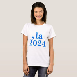 T-shirt Funny Kamala Harris Comma La 2024