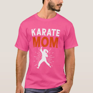 T-shirt Funny Karate Maman Karate Love