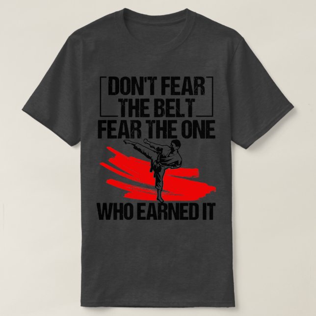 T-shirt Funny Karate Martial Arts Sports Gift 2 (Design devant)