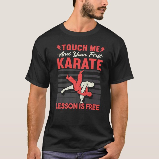 T-shirt Funny Karate Premium (Devant)