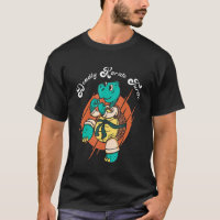 Funny Karate Turtle Mortelle Tortoise Combat Sport