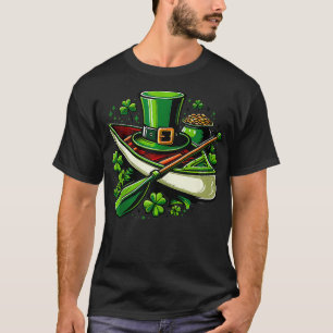 T-shirt Funny Kayak Jour de la Saint Patrick Kayaking Kaya