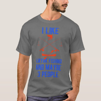 T-shirt Funny Kayak Pêche