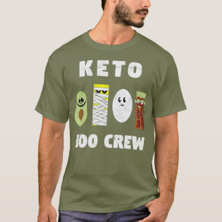 T-shirt Funny Keto Boo Crew Squad