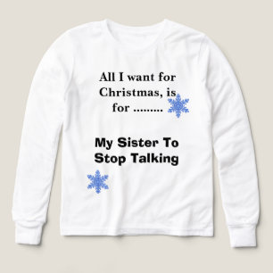 T - Shirt Funny Kids Long Sleeve T-Shirt