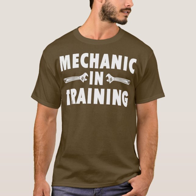 T-shirt Funny Kids Mécanicien en formation de futurs répar (Devant)