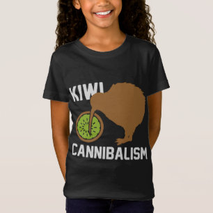 T-Shirt Funny Kiwi Cannibalisme Oiseau Cannibaliste Oiseau