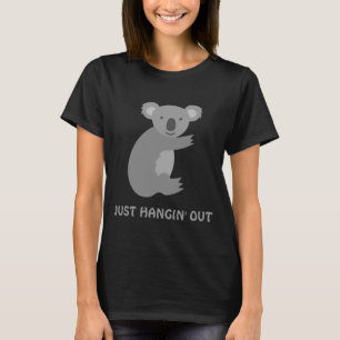 T-shirt Funny koala ours manches courtes chemises pour fem