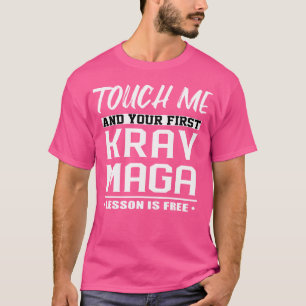 T-shirt Funny Krav Maga - Combat Et Auto-Défense