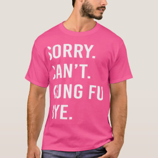 T-shirt Funny Kung Fu