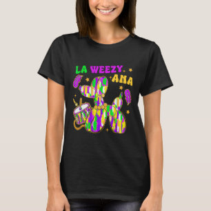T-shirt Funny La Weezy Ana Mardi Gras Carnival Cake Walk M