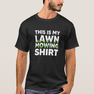T-shirt FUNNY LAWN CARE MOWING Landscaping Grand-père Papa