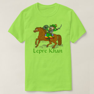 T-shirt Funny Lepre Khan St Patrick's Day Leprechaun Humou