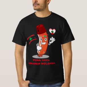 T-shirt Funny Libanais Funny Humour Liban Bologne