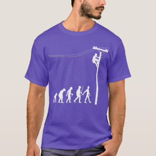 T-shirt Funny Lineman Designs For Men Women Electrician En