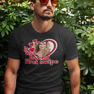 T-shirt Funny Love Heart Photo