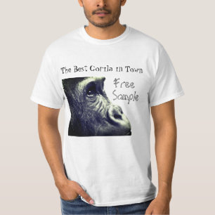 T-shirt Funny Macho Gorilla Singe humoristique