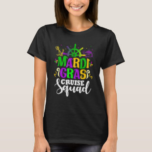 T-shirt Funny Mardi Gras Cruise Cruise Cruise Mask Cruise