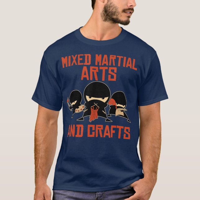 T-shirt Funny Martial Arts Crafts (Devant)