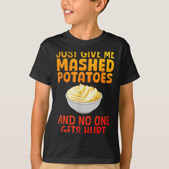T-shirt Funny Mashed Tato Design For Men Women Mash Mashed (Devant)