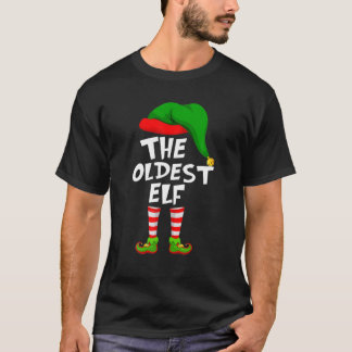 T-shirt Funny Matching Family Christmas The Hunting Elf