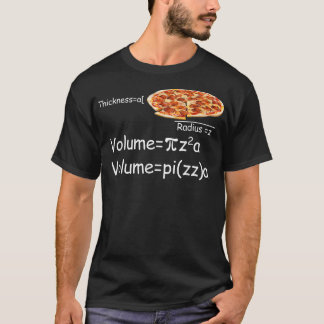 T-shirt Funny Math and Pizza equation Funny Math and Pizza