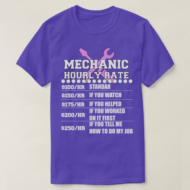 T-shirt Funny Mécanique Horaire Note Noël Cadeau Travail R (Design devant)