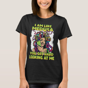T-shirt Funny Medusa T fête d'Halloween Gorgon Medusa