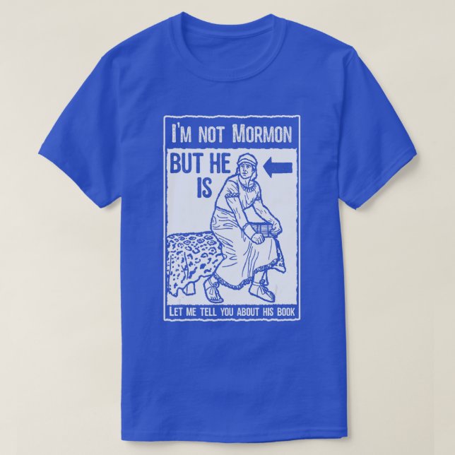 T-shirt Funny Mormon LDS Livre de Mormon Missionnaire (Design devant)