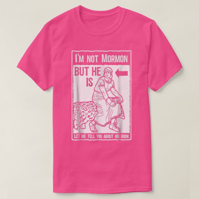 T-shirt Funny Mormon LDS Livre de Mormon Missionnaire (Design devant)