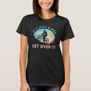 T-shirt Funny Mountain Vélo Art Pour Hommes Femme Trail Ri