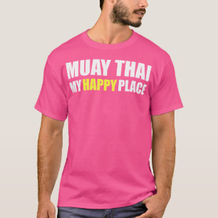 T-shirt Funny Muay Thai Boxing Et Kickboxing
