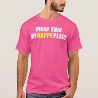 T-shirt Funny Muay Thai Boxing Et Kickboxing