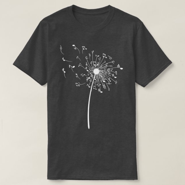 T-shirt Funny Music Notes Cadeau Pour Hommes Femmes Cool D (Design devant)