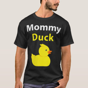 T-shirt Funny my Duck Rubber Duck bulldog noir labos