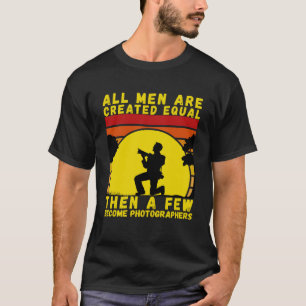 T-shirt Funny Nature Photographie Caméra Tee Pour Photogra