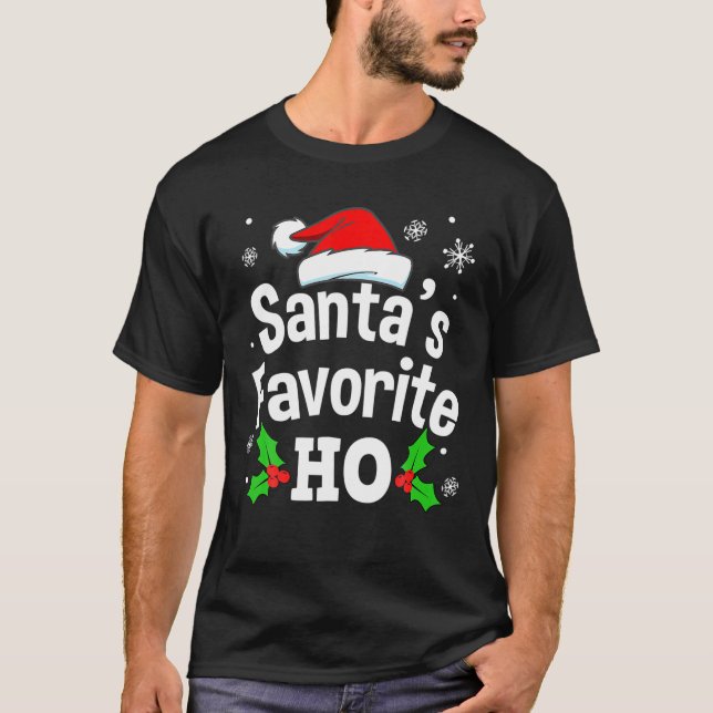 T-shirt Funny Naughty Dirty Adulte Pyjama Christmas Tee Me (Devant)