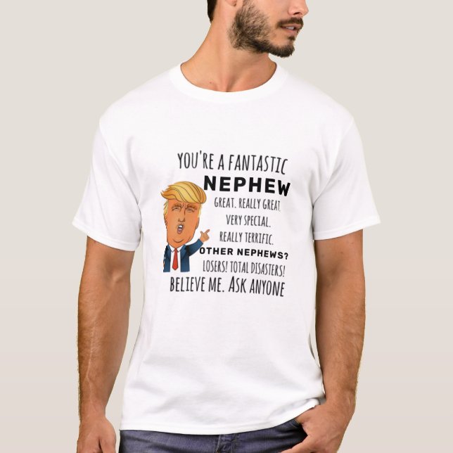 T-shirt Funny Nephew Anniversaire Meilleur Cadeau (Devant)
