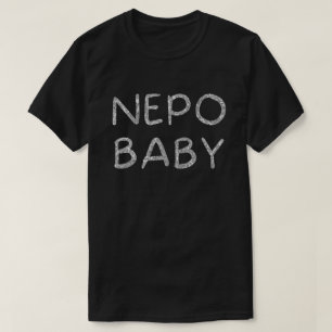 T-shirt Funny Nepo Baby Parties scintillant