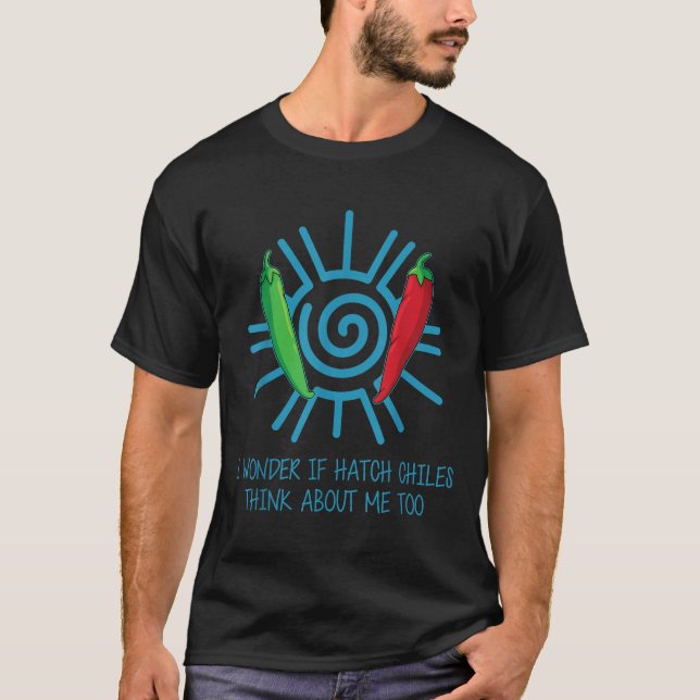 T-shirt Funny New Mexico Peppers Hatch Chili  (Devant)