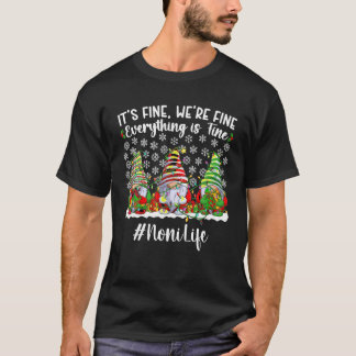 T-shirt Funny Noni Grand-mère Noël Noni Grand-mère Noël