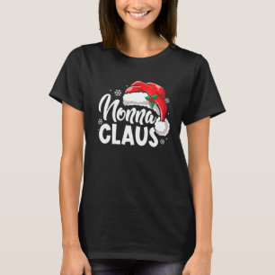 T-shirt Funny Nonna Claus Pyjamas de Noël en Famille Xmas 