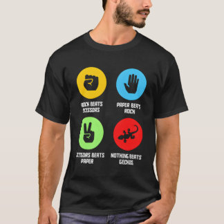 T-shirt Funny Nothing Beats Geckos Manches Longues Tee Ani