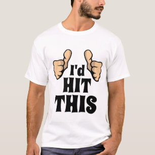 T-shirt Funny Novelty College Graphic J'AI TOUCHÉ ÇA