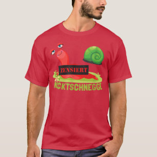 T-shirt Funny nudibranche limace Amusant