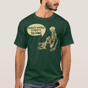 T-shirt Funny Oak Island Chasseurs de trésors Mystère Ca