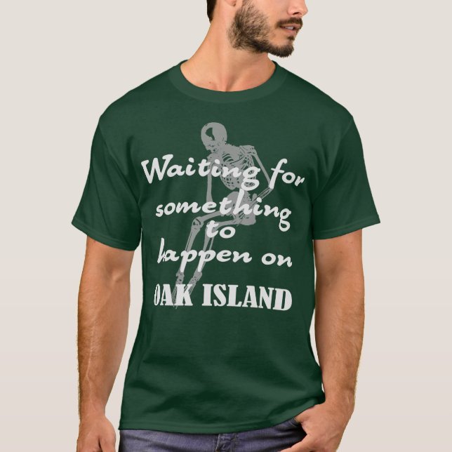 T-shirt Funny Oak Island Chasseurs de trésors Mystère Cade (Devant)