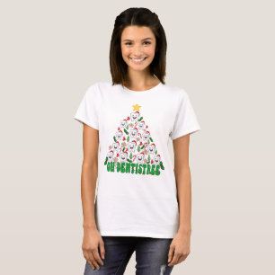 T-shirt Funny Oh Dentistree Dentiste Noël